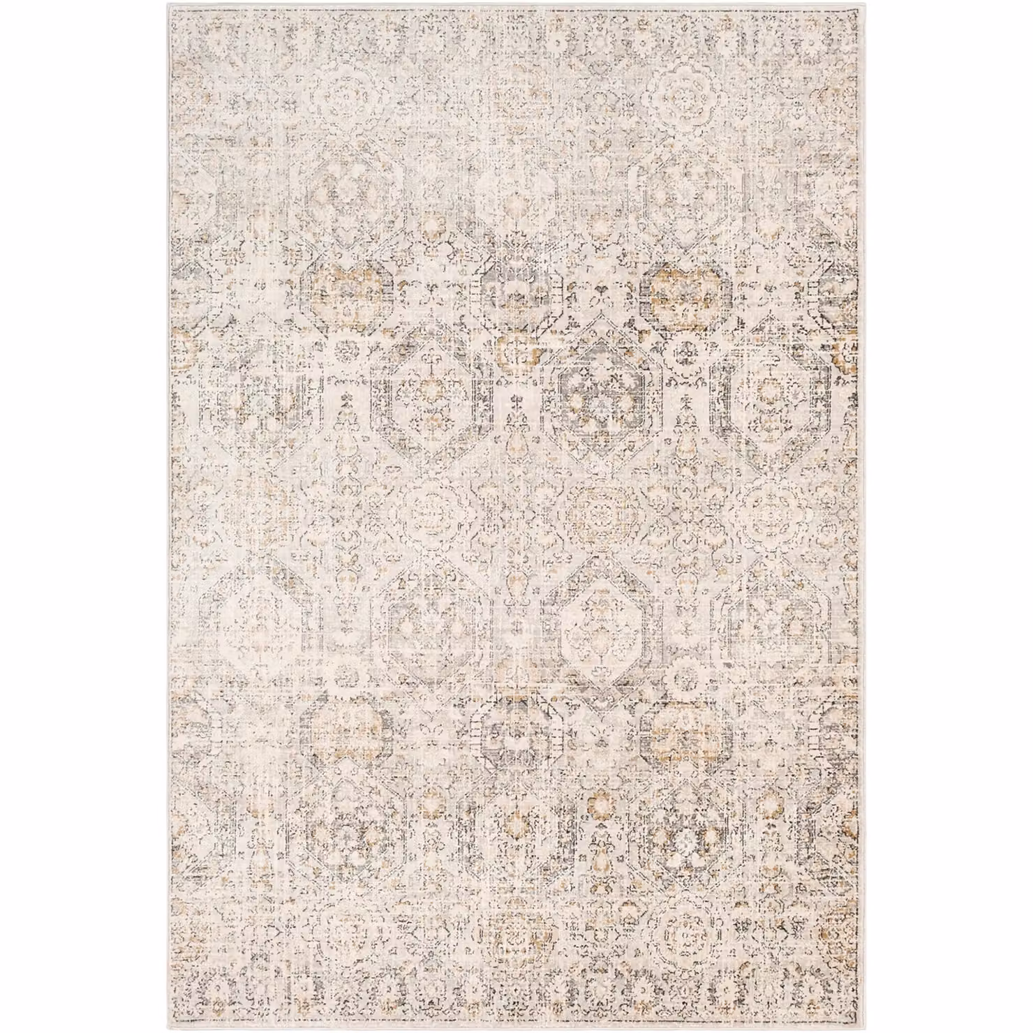 Livabliss Tan Traditional Boho Living Room Rug, W: 160 cm, L: 220 cm – 2