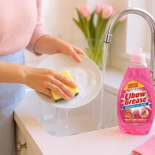 Elbow Grease Washing Up Liquid Pink Grapefruit 600ml – 2