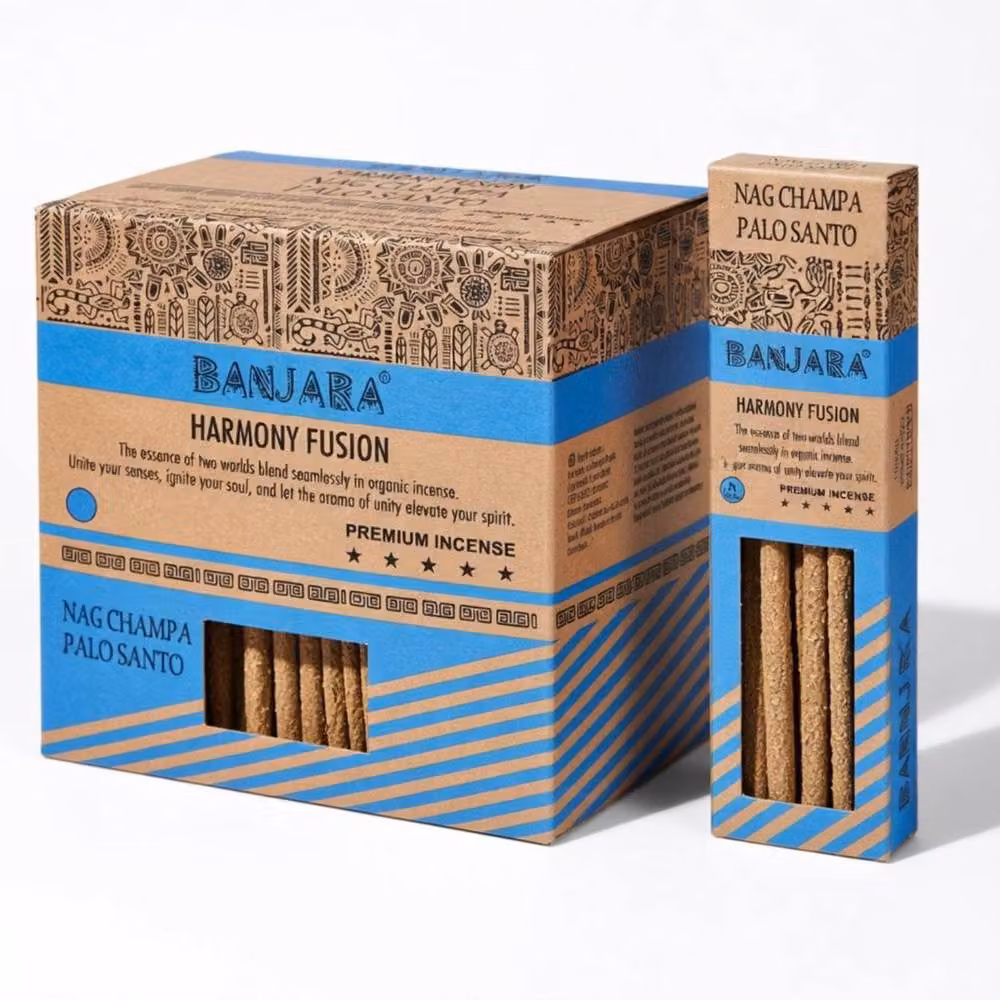 KDMD Banjara Palo Santo and Nag Champa Herb Smudge Sticks in Brown – 2