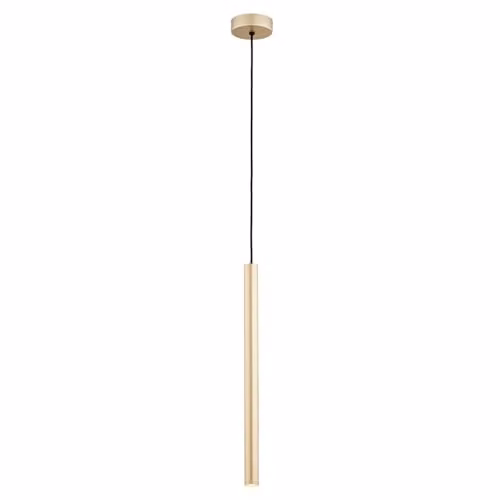 Netlighting Rio Slim Pendant Ceiling Light Gold/Brass 719lm 3000K