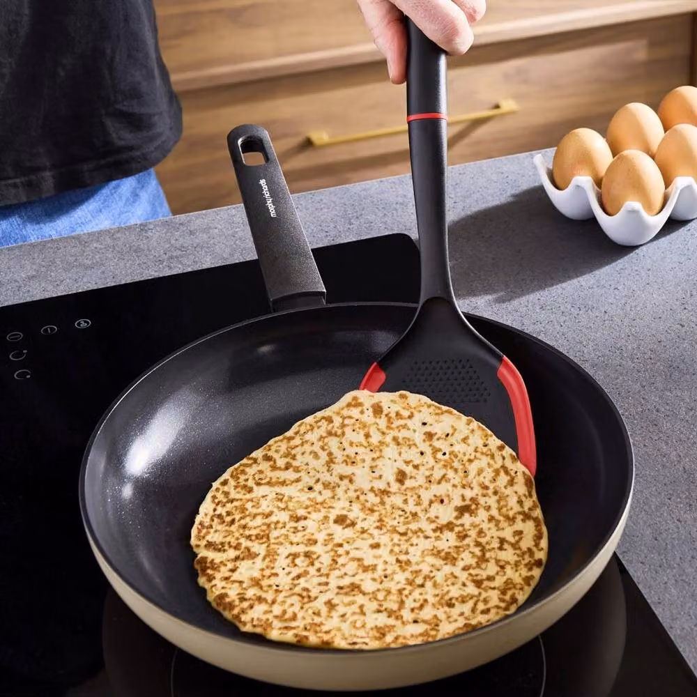 Morphy Richards Ceramic Frying Pan in Beige, Diameter: 24 cm – 13