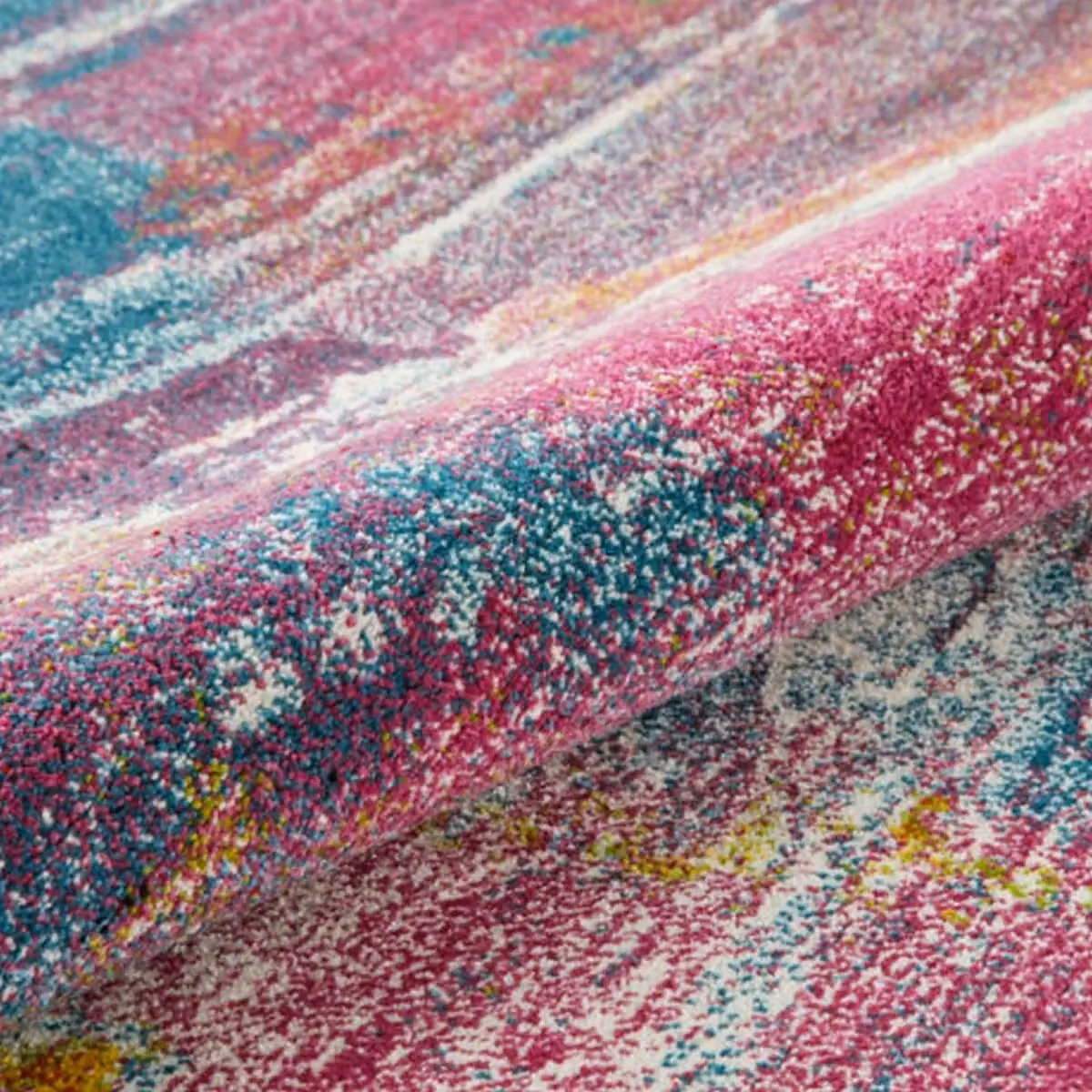 The Rug Shop UK Modern Abstract Multicolour Polypropylene and Jute Area Rug W: 240 cm, D: 330 cm – 2