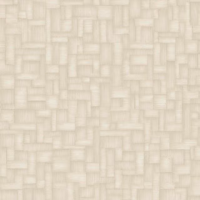 Grandeco Geometric Abstract Modern Textured Wallpaper in Beige