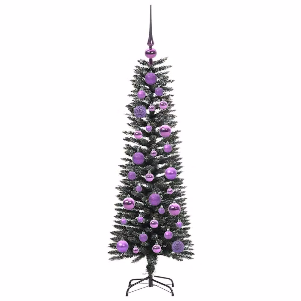 Berkfield Home Green Artificial Christmas Tree with Stand, W/D/H: 40.5 x 40.5 x 120 cm – 3