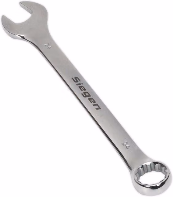 Loops 24mm Combination Spanner in Silver Chrome Vanadium
