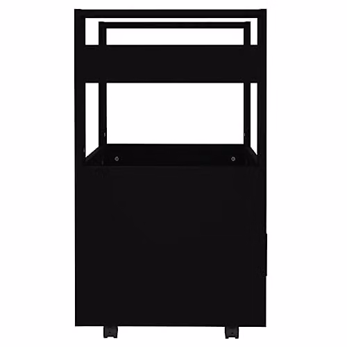 vidaXL Kitchen Trolley Black W/D/H: 60 x 45 x 80 cm – 3