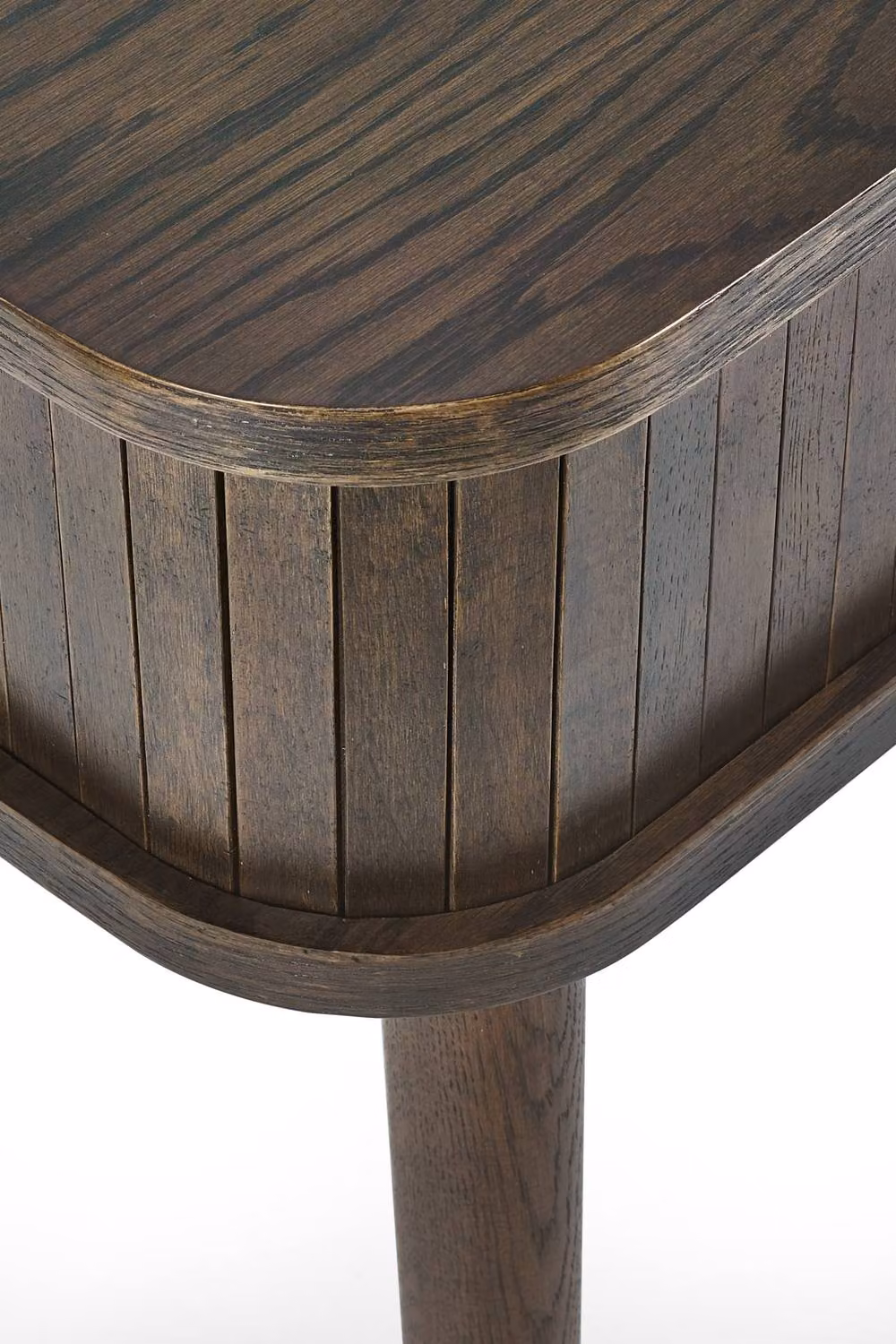 Julian Bowen Arya Mid-Century Brown Wood Console Table – 6