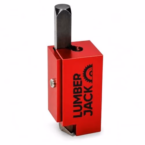 Lumberjack Red Corner Chisel 70mm Tungsten Steel Woodworking Hand Tool