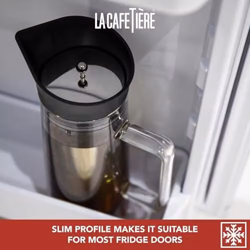 La Cafetiere Glass Cold Brew Coffee Maker with Mesh Filter, 1 l, Transparent – 3