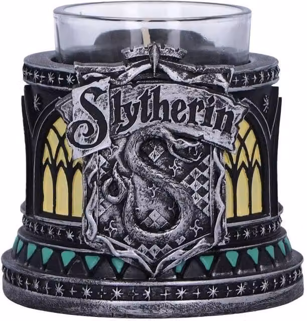 Harry Potter Slytherin Black Plastic Tea Light Candle Holder – 1