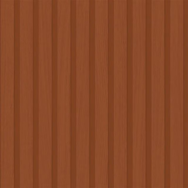 I Love Wallpaper Modern Abstract Wood Slat Wallpaper in Orange, Yellow and Brown