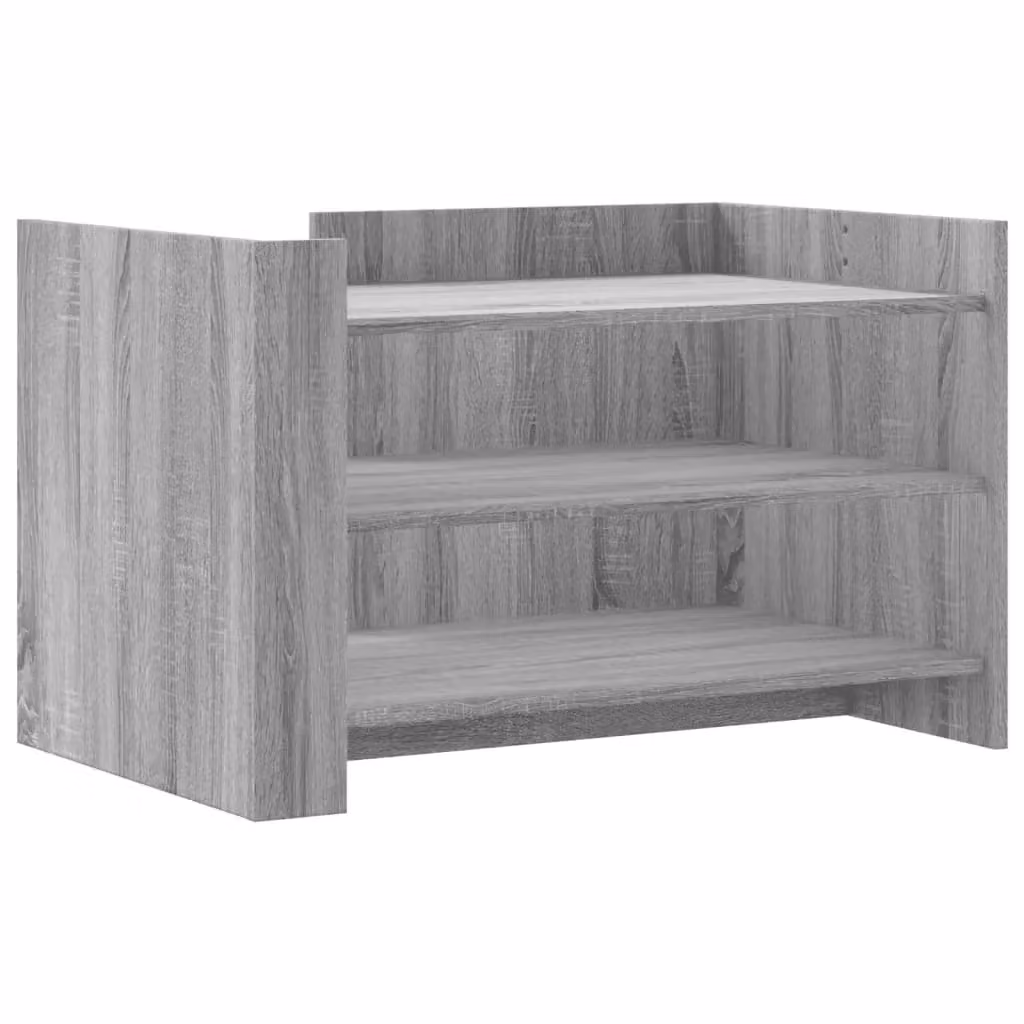 Berkfield Home Grey Sonoma Coffee Table in Engineered Wood W/D/H: 80 x 50 x 50 cm – 2