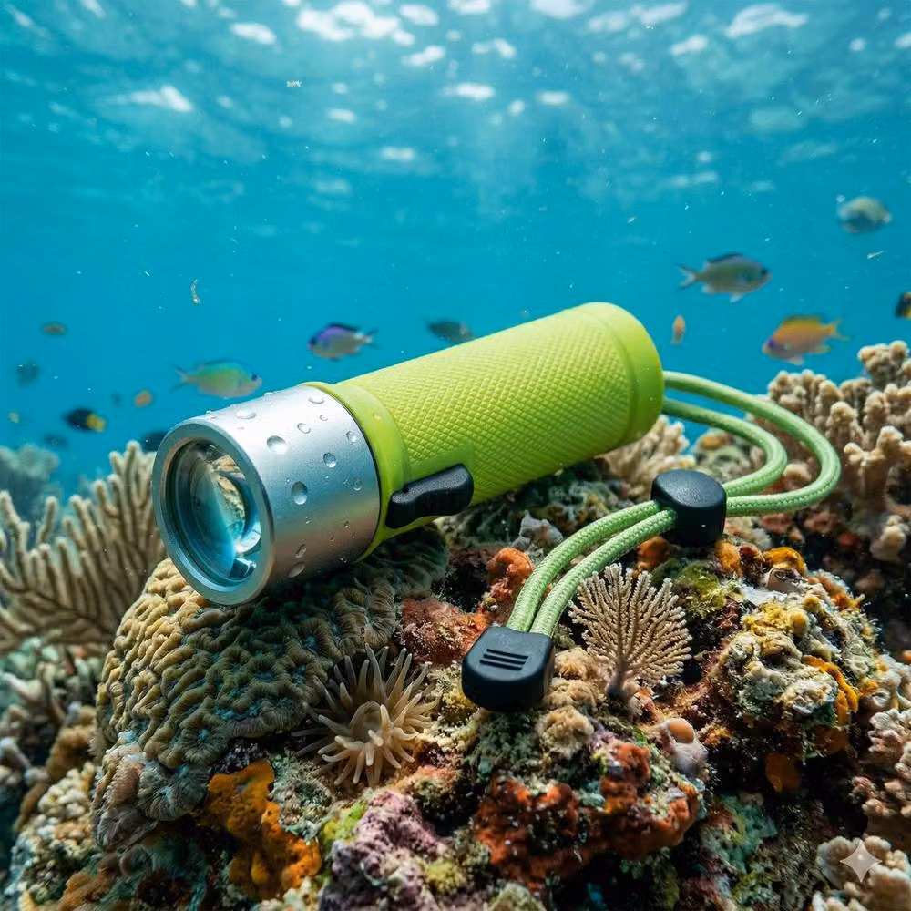 Dragodirect 150 Lumen 1W XPE LED Underwater Diving Torch in Yellow – 2