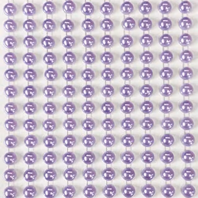 Syntego 400 Lilac Round Plastic Wedding Pearls