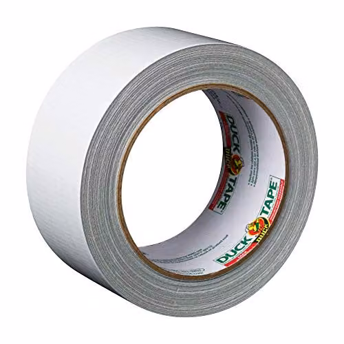 Duck Ultimate High Strength Waterproof Cloth Duct Tape, White, W: 50 mm, L: 25 m – 2