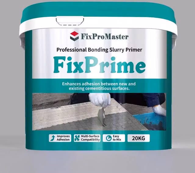 FixProMaster Cementitious Slurry Bonding Primer for Paving Slabs, Grey, 20kg – 1