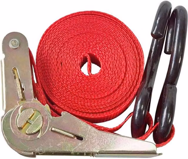 Amtech 25mm Ratchet Tie Down in Red and Multicolour – 1