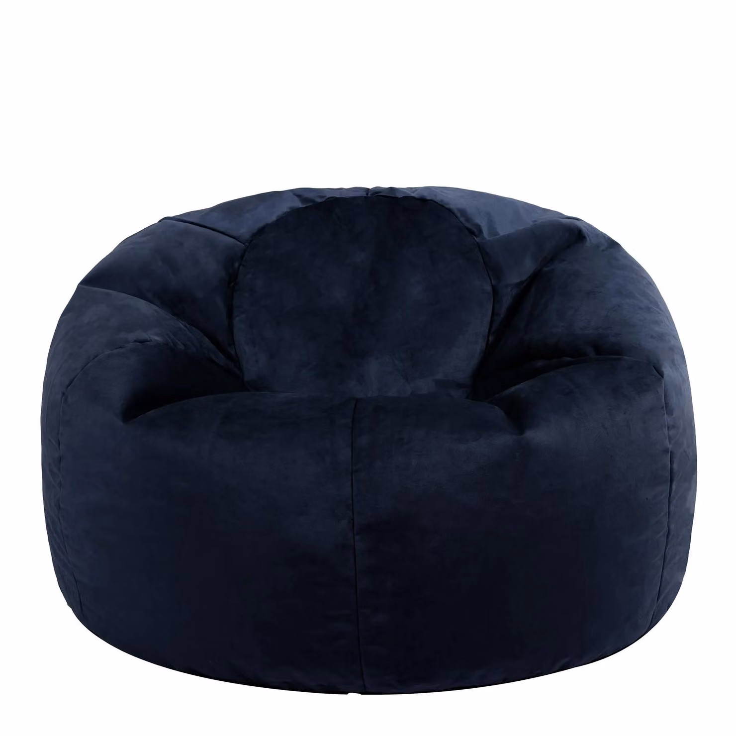 icon Kingston Classic Velvet Bean Bag Chair in Blue or Yellow – 2