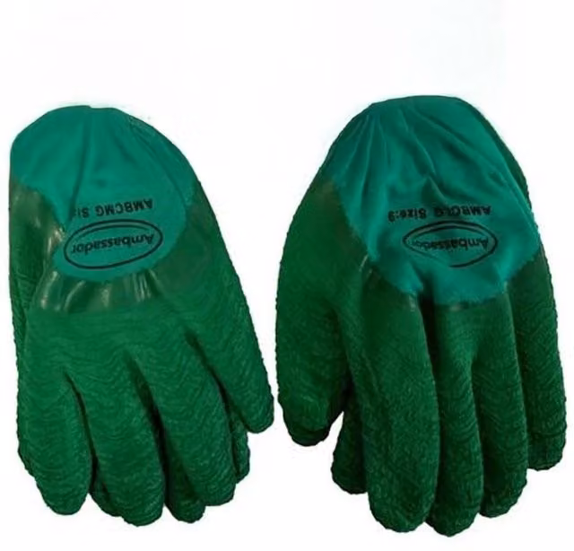 Ambassador Core Gardening Gloves in Green, Size: Medium – 1