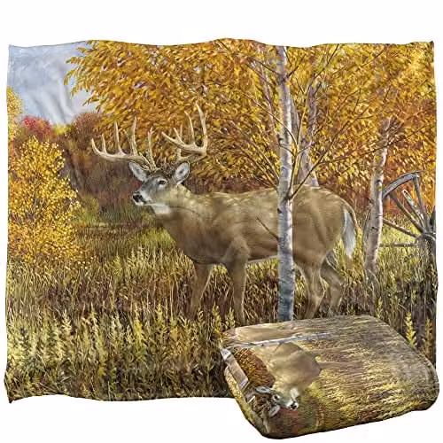 Wild Wings When Color Is King 2 Silky Touch Super Soft Fleece Throw Blanket in White, W/D/H: 152 x 127 cm