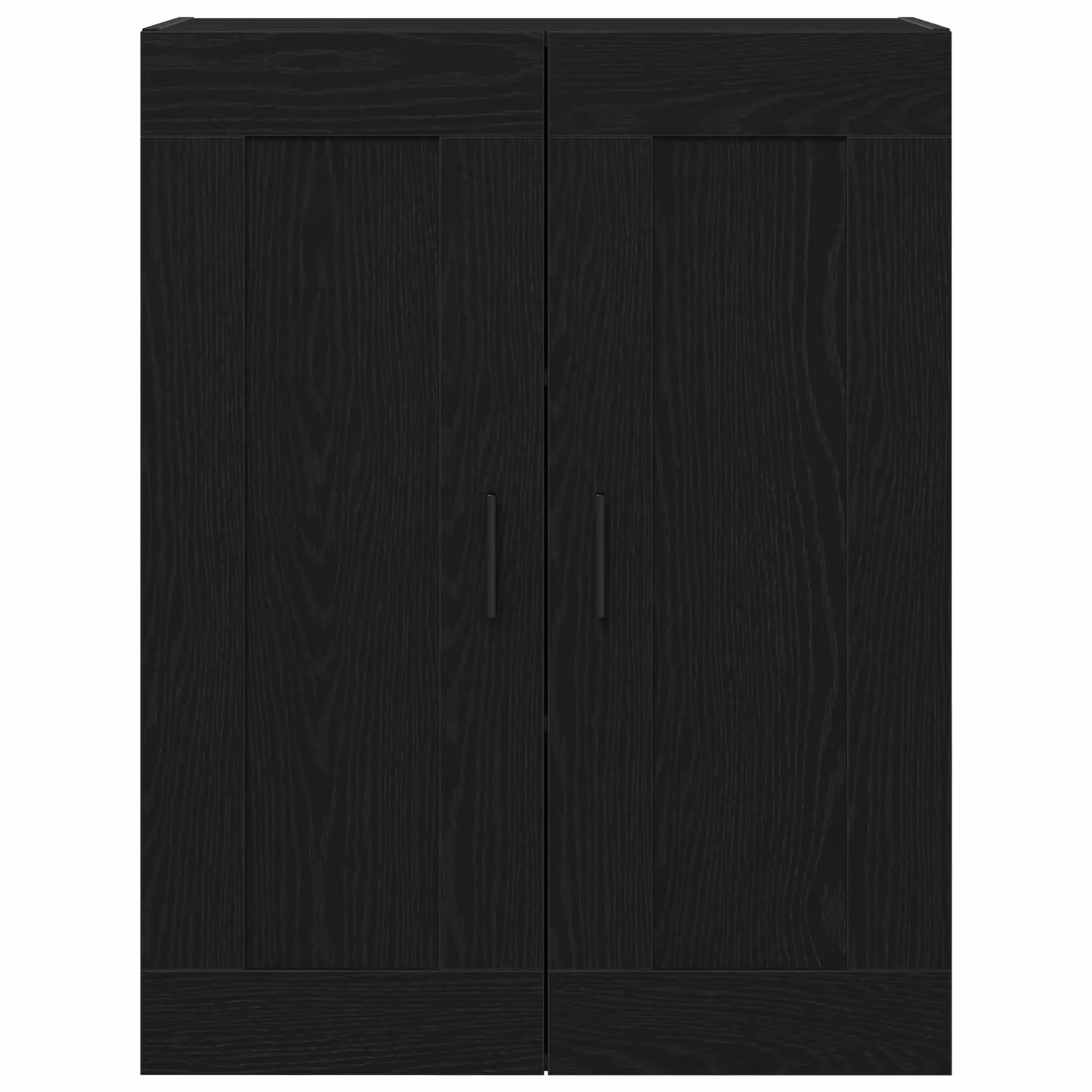 Berkfield Home Wall-Mounted Cabinet in Black Oak, W/D/H: 69.5 x 34 x 90 cm – 2