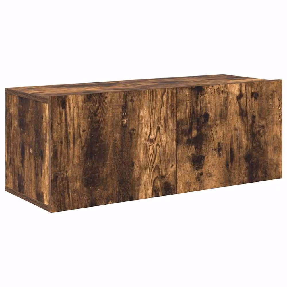 Berkfield Home Classic 5 Piece TV Cabinet Set in Smoked Oak Brown Engineered Wood – 4