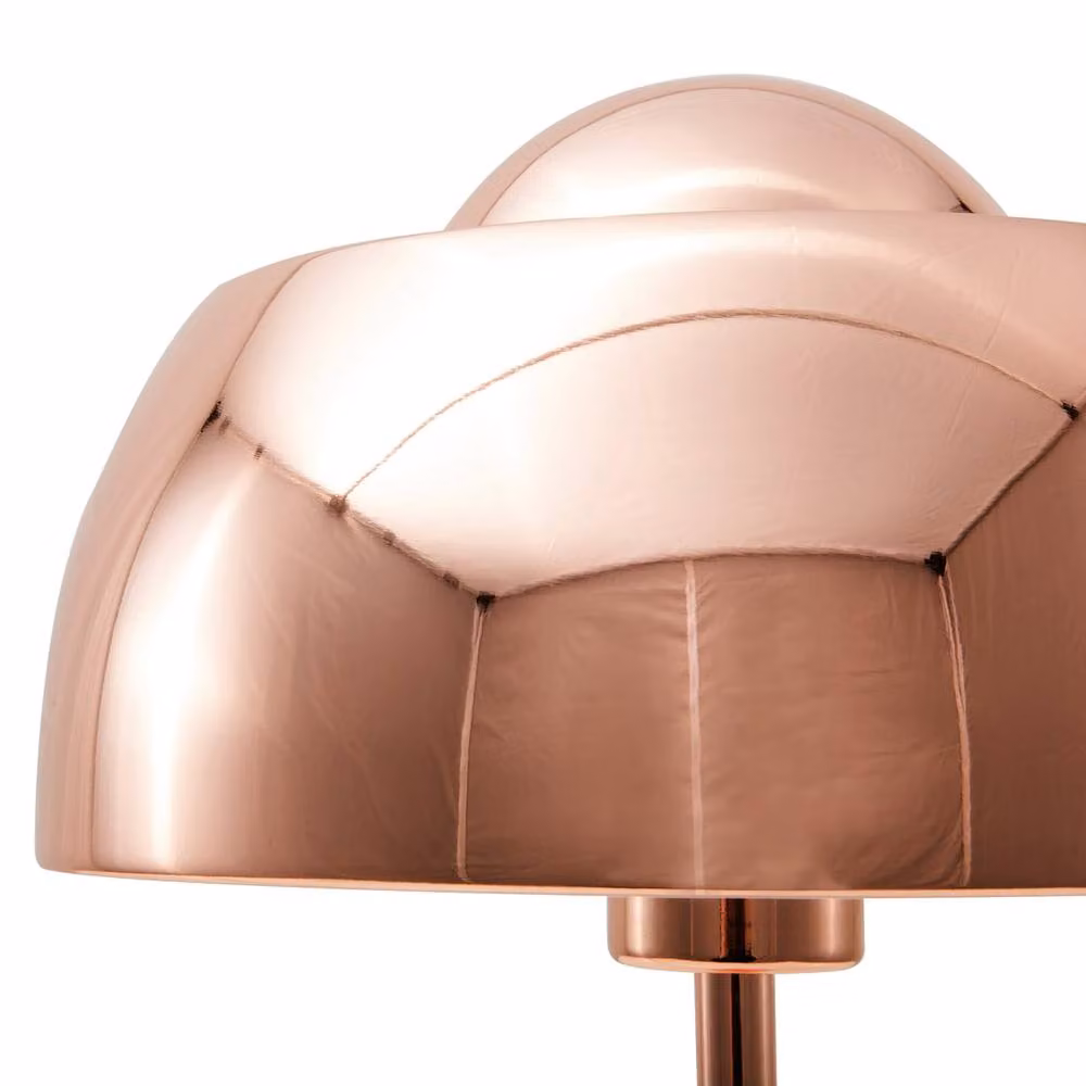 Wyld and Coco Industrial Copper Dome Metal Table Lamp – 3