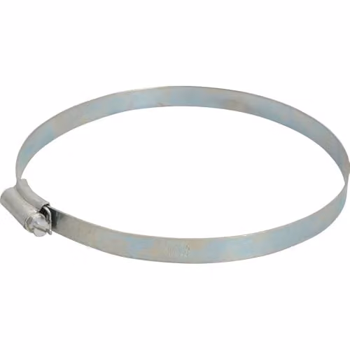 Faithfull Silver Galvanised Steel Jubilee Hose Clips, 110-140mm