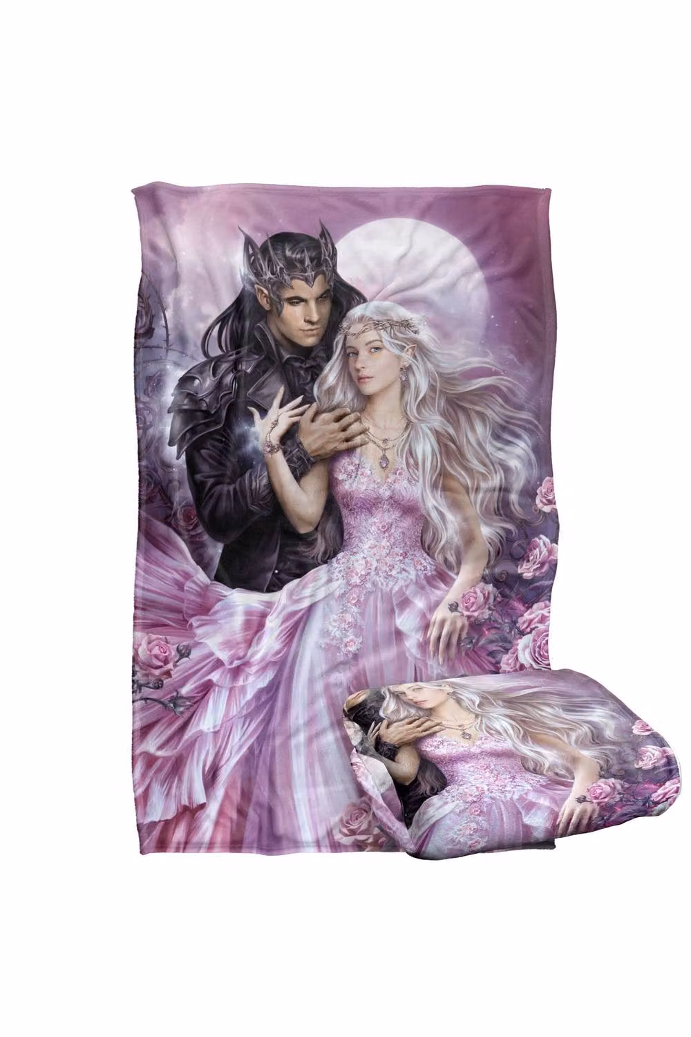 JQ Licensing En The Enchanted Ones Elves Silky Touch Super Soft Fleece Throw Blanket, Multicolour, W: 91 cm, D: 147 cm – 7