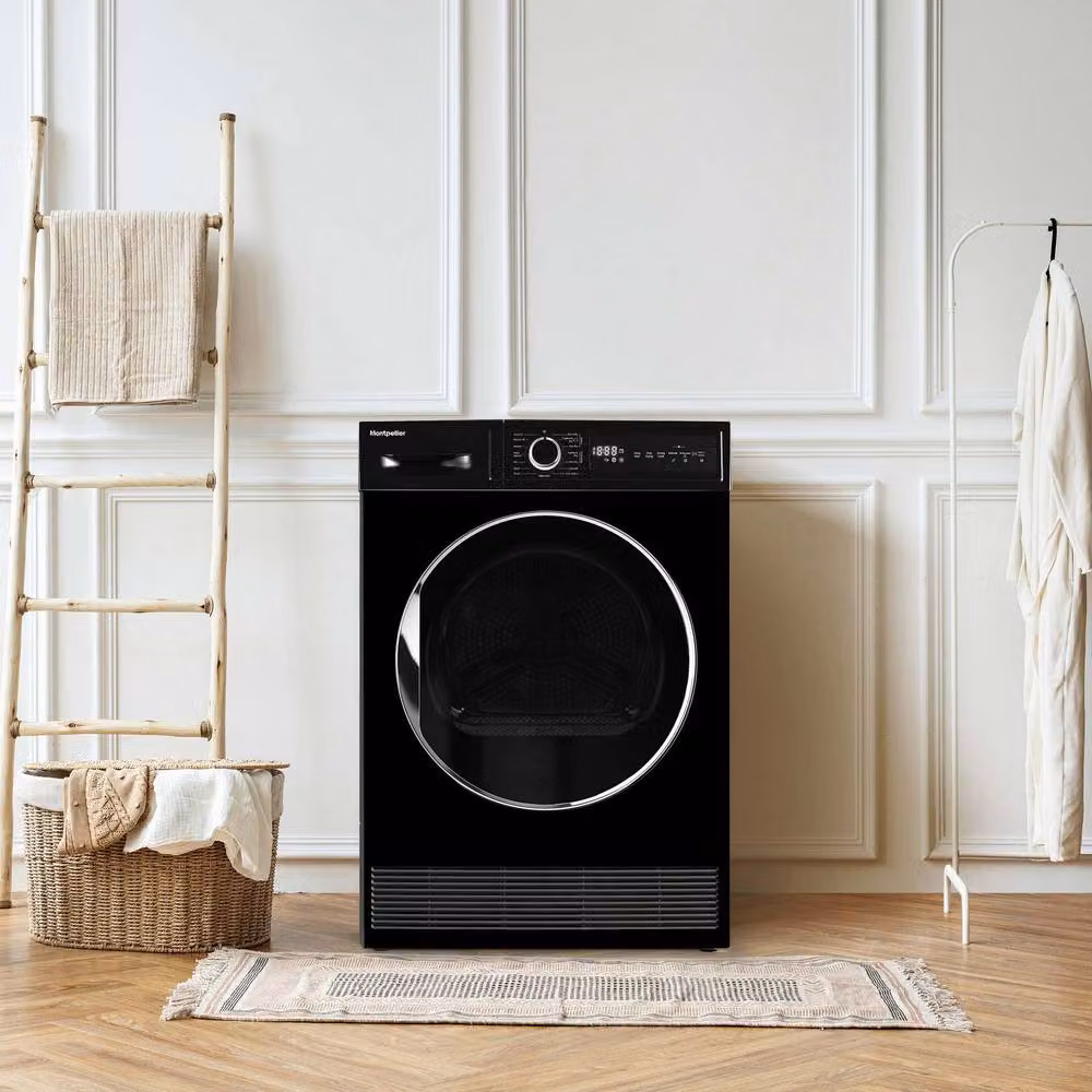 Montpellier MTDC8SDK Black 8kg Condenser Tumble Dryer Energy Class B – 5
