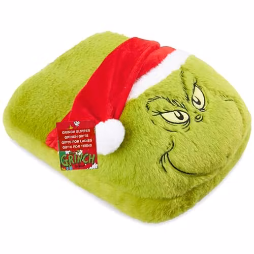 Get Trend Green Grinch Fleece Foot Warmer for Women and Teens