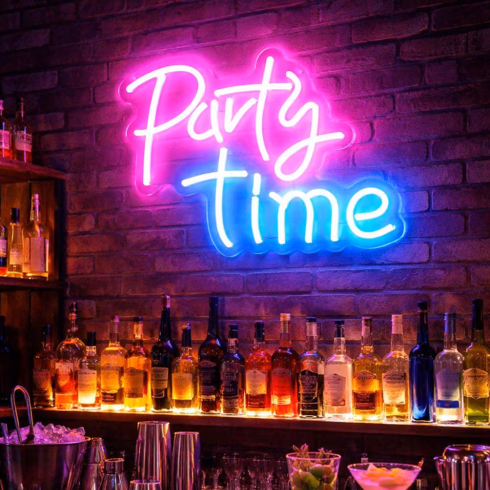 Marco Paul Party Time Multicolour Neon LED Hanging Light – 5