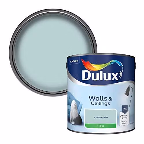 Dulux Silk Emulsion Paint for Walls and Ceilings, Green, 2.5 l – 1