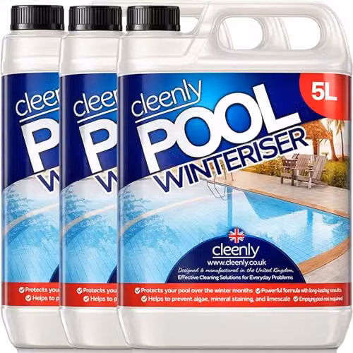 Cleenly Pool Winteriser Liquid for Pools, Hot Tubs and Spas, 50 Litres – 2