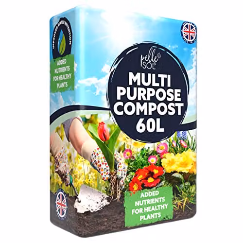 Pelle & Sol Multi Purpose Potting Soil for Indoor and Outdoor Plants, 60l – 7