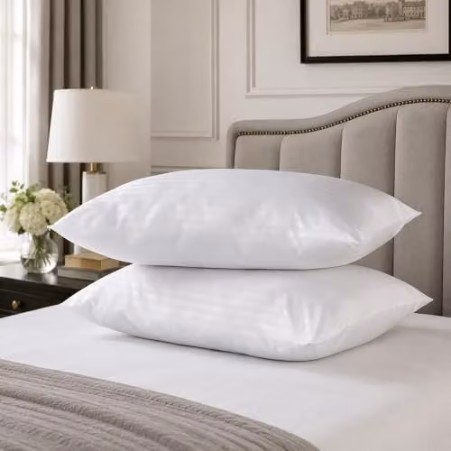 Voltico Hotel Quality Soft White Pillows, 2 Pack – 2