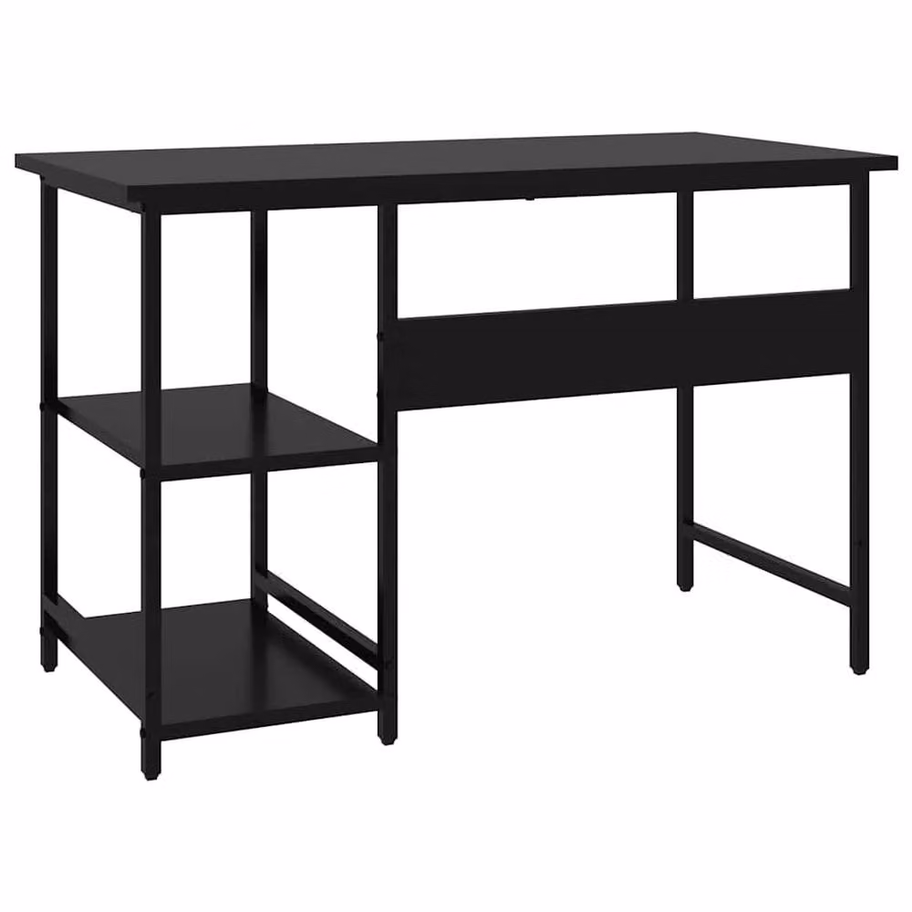 Berkfield Home Computer Desk in Black, W/D/H: 105 x 55 x 72 cm – 5