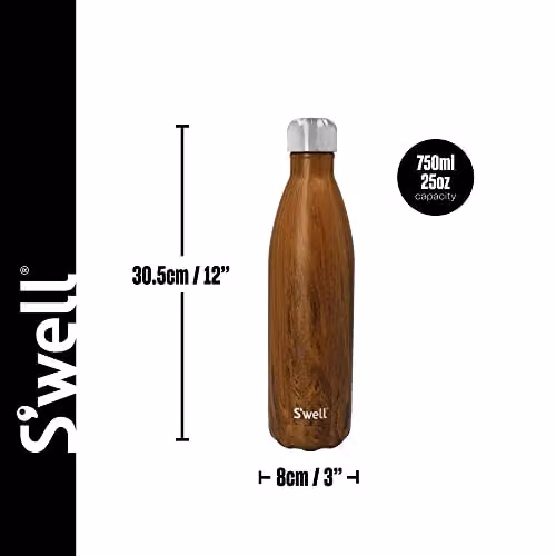 S'well Stainless Steel Vacuum Insulated Reusable Water Bottle, 750ml, Brown – 2