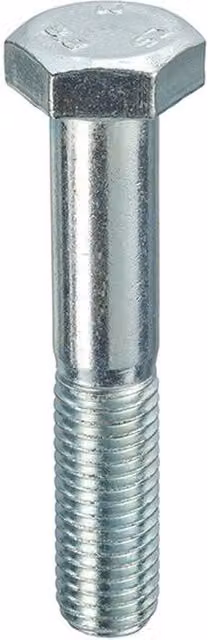 Unifix Grade 8.8 Galvanised Hexagon Bolts, M24 x 70 mm, Silver, Box of 10