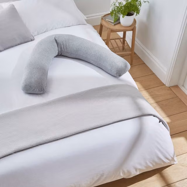 Martex Baby Grey Marl Pregnancy Pillow in Grey