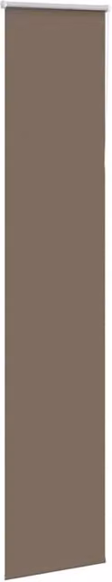 Berkfield Home Brown Polyester Blackout Roller Blind, W: 40 cm, H: 230 cm