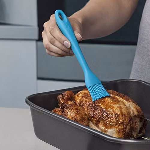 Zeal Silicone Non-Stick Pastry Brush in Blue, 20 cm – 4