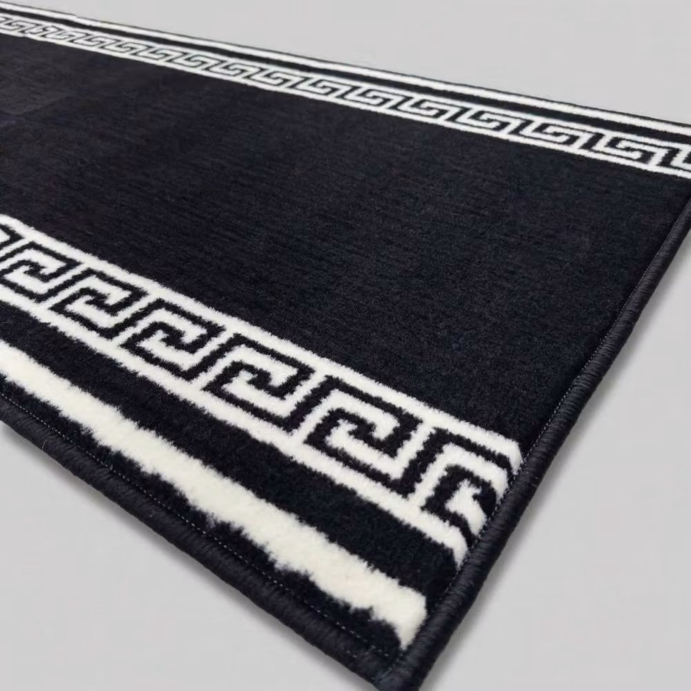runrug Key Hallway Runner Rug in Black, W/D/H: 70 x 300 cm, 9mm Thick – 7