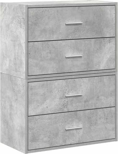 Berkfield Home Grey Bathroom Cabinet with Drawer, Shelf and Door – 1