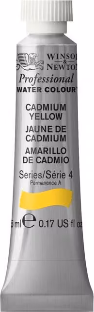 Winsor and Newton Professional Watercolour Paint, Cadmium Yellow, 5ml