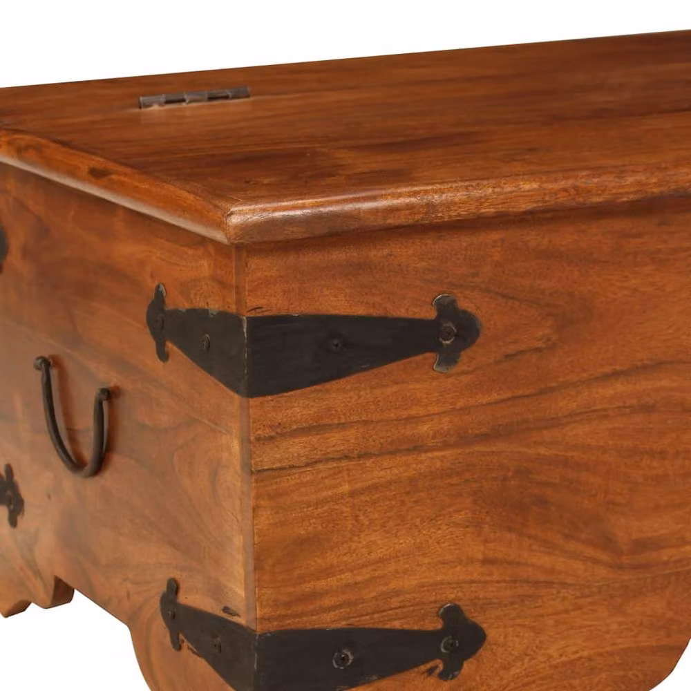 Berkfield Home Acacia Wood Coffee Table with Drop Leaf and Lift Mechanism, Brown, W: 110 cm, D: 55 cm, H: 35 cm – 2