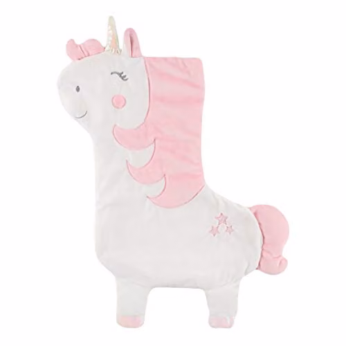 Sass & Belle Pink and Multicolour Unicorn Christmas Stocking Sack