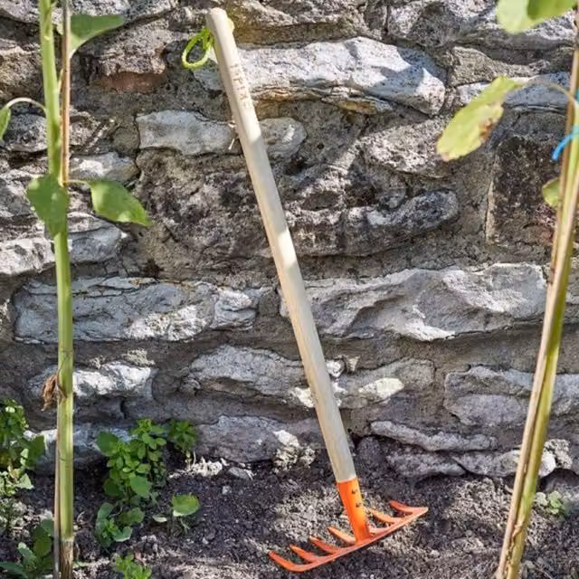 Marco Paul Kids Garden Rake in Orange
