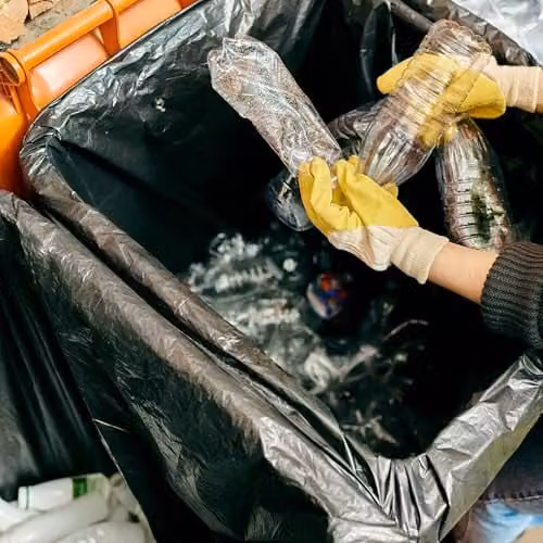 Ecobag Black Eco-Friendly Wheelie Bin Liners, 240L, 18 Microns – 9