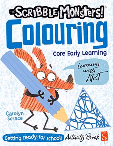 Scribblers The Scribble Monsters! Colouring Book for Children, Multicolour